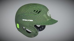 Green Baseball Helmet