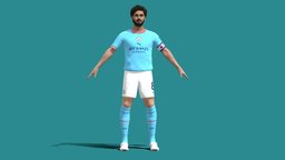 3D Rigged Ilkay Gundogan