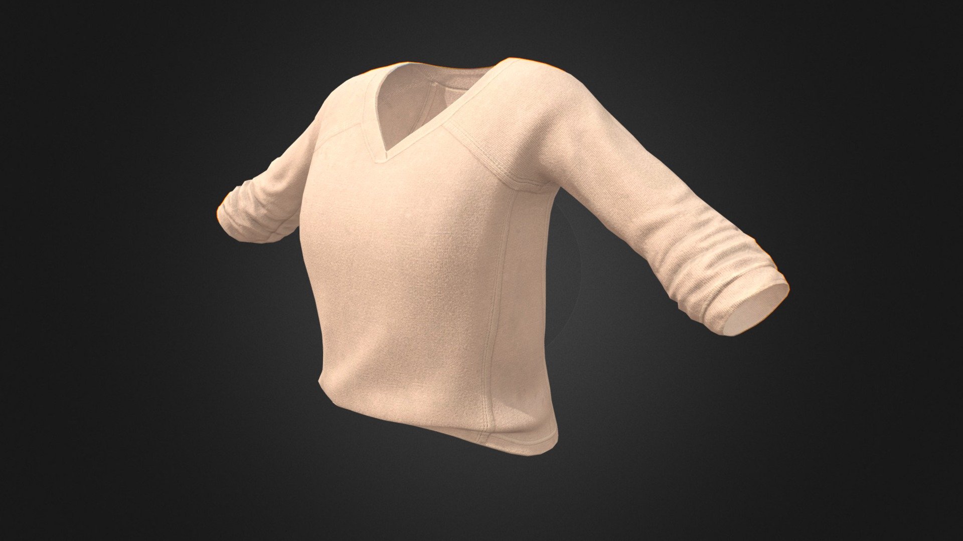 Womans shirt 3d model