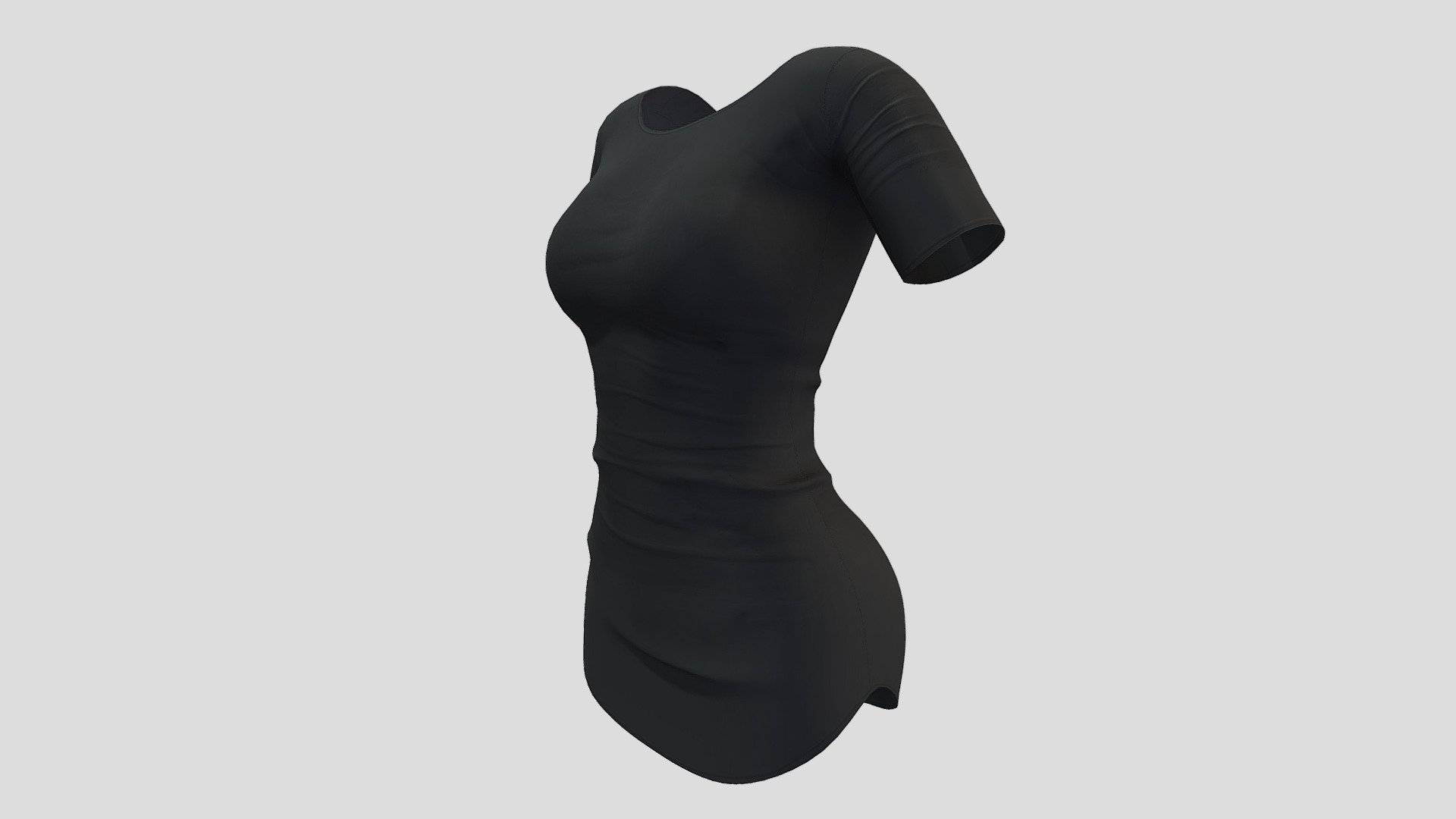 Female Lenora Dress 3d model