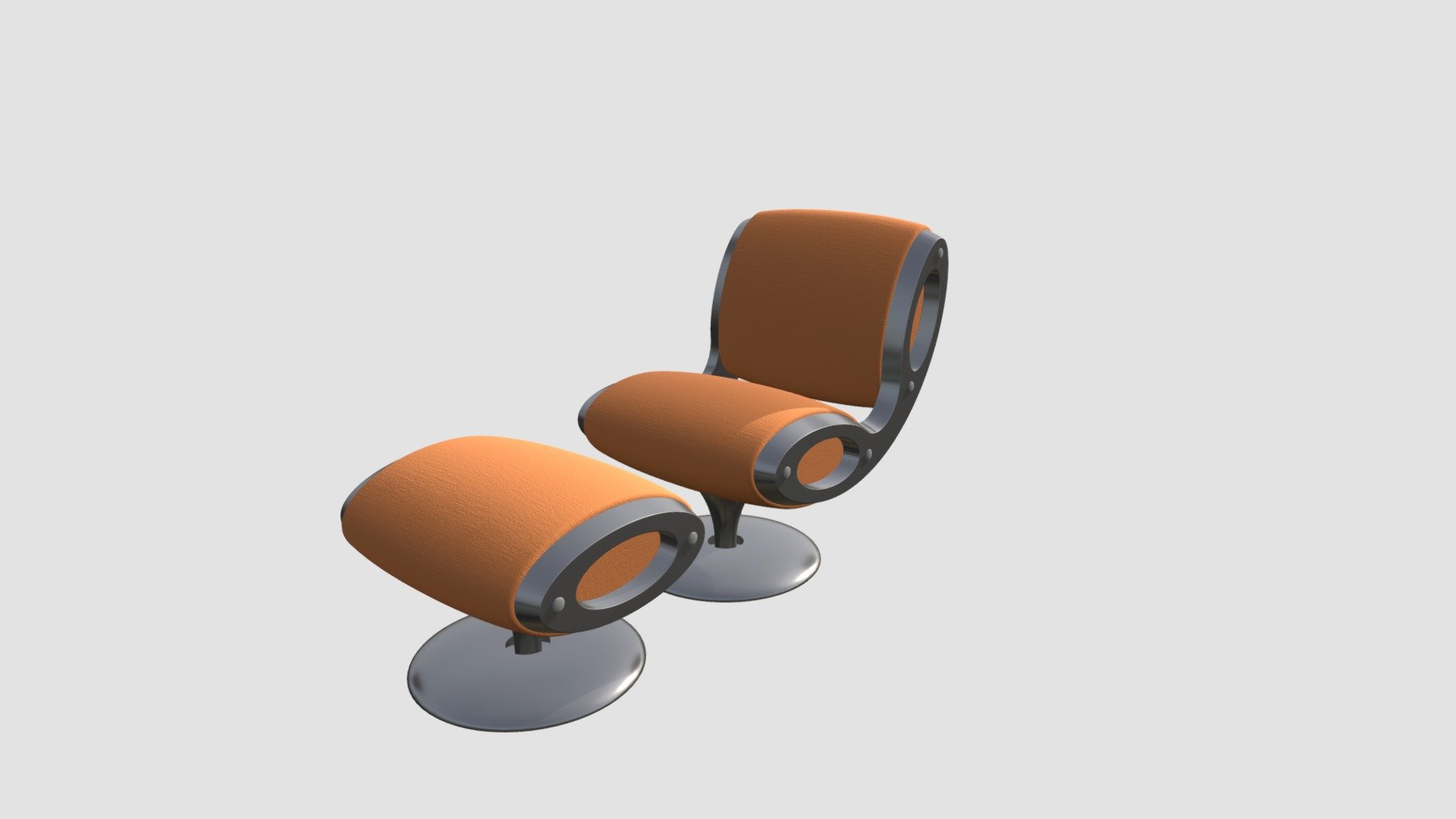 armchair 3d model