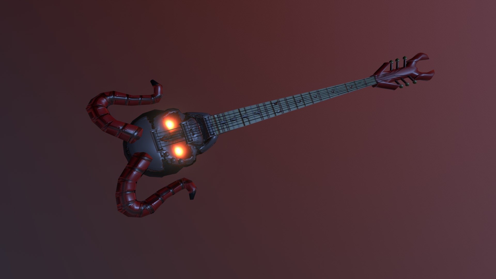 Electric Guitar 3d model