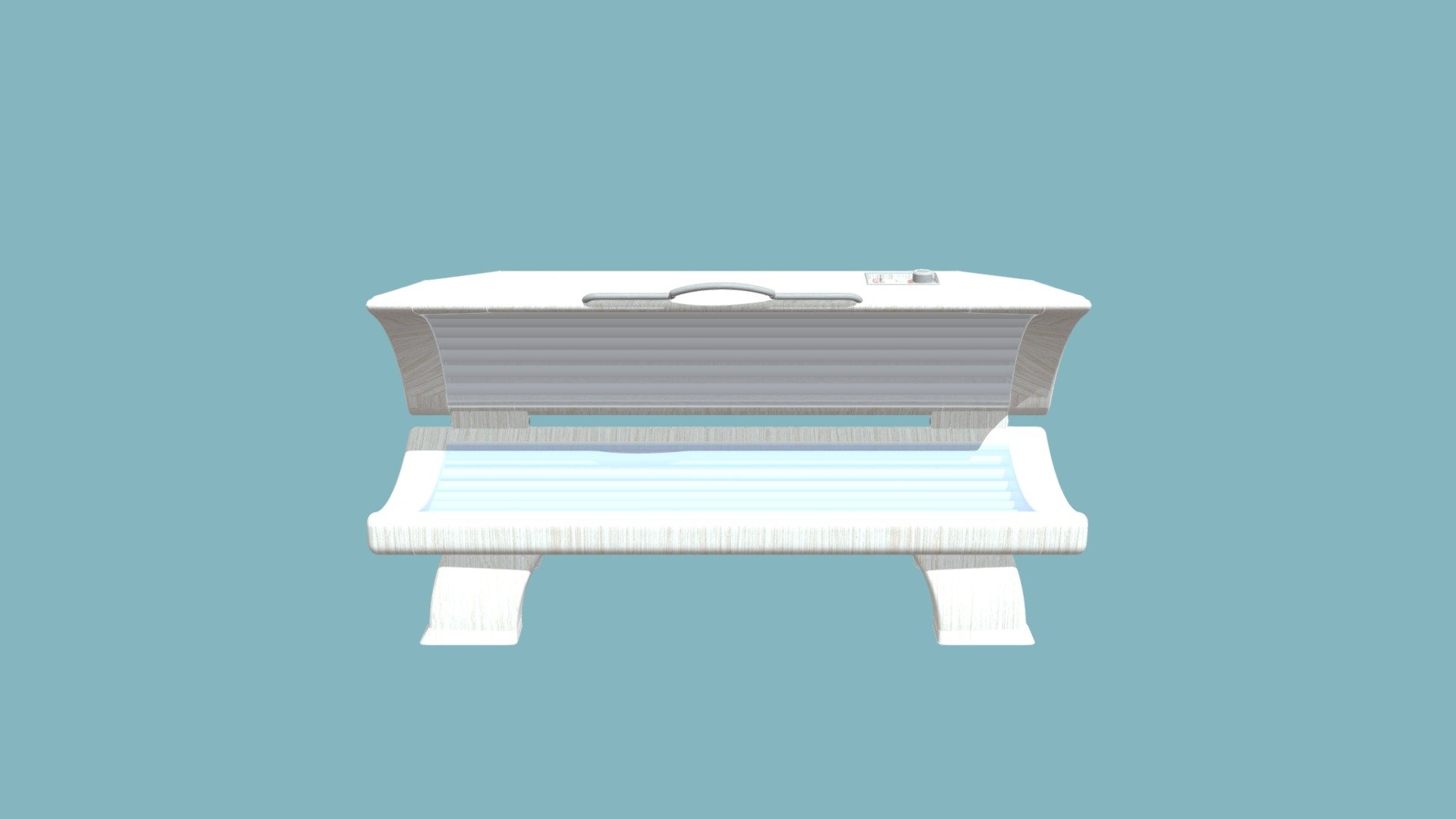 Sun Bench 3d model