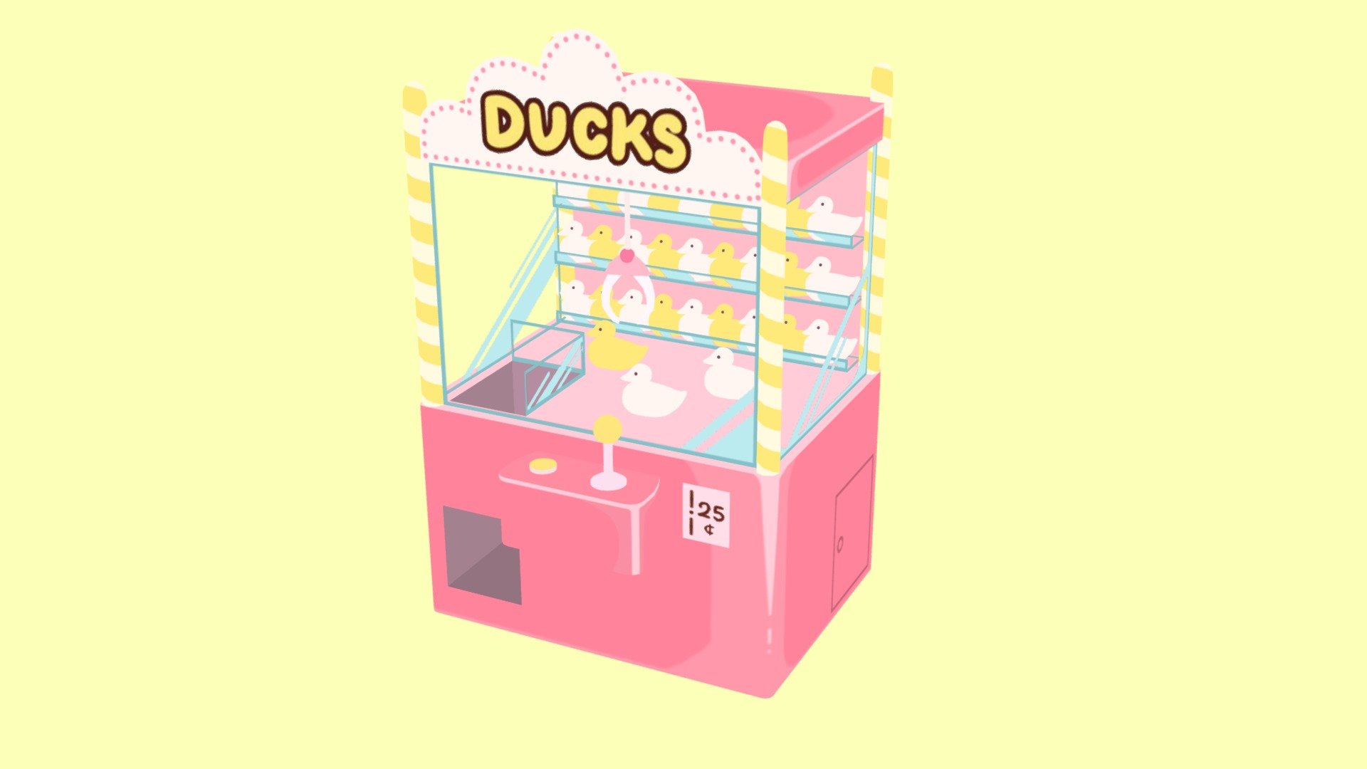 Claw Machine 3d model