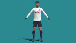 3D Rigged Son Heung-Min