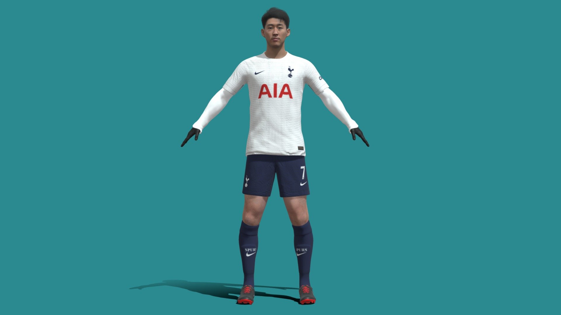 3D Rigged Son Heung-Min 3d model