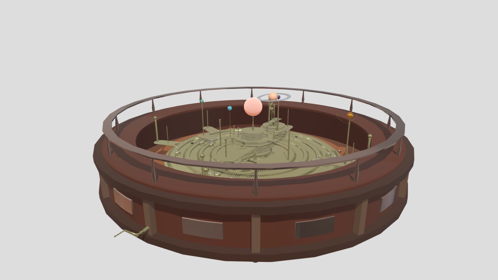 Orrery draft fix 3d model