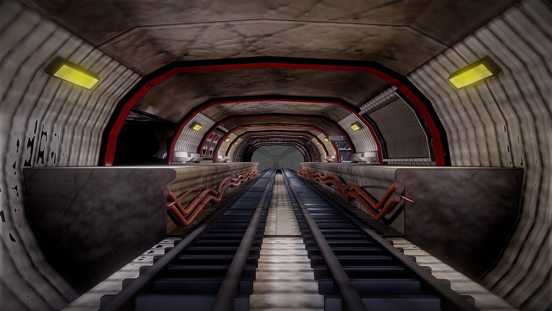 Metro 3d model