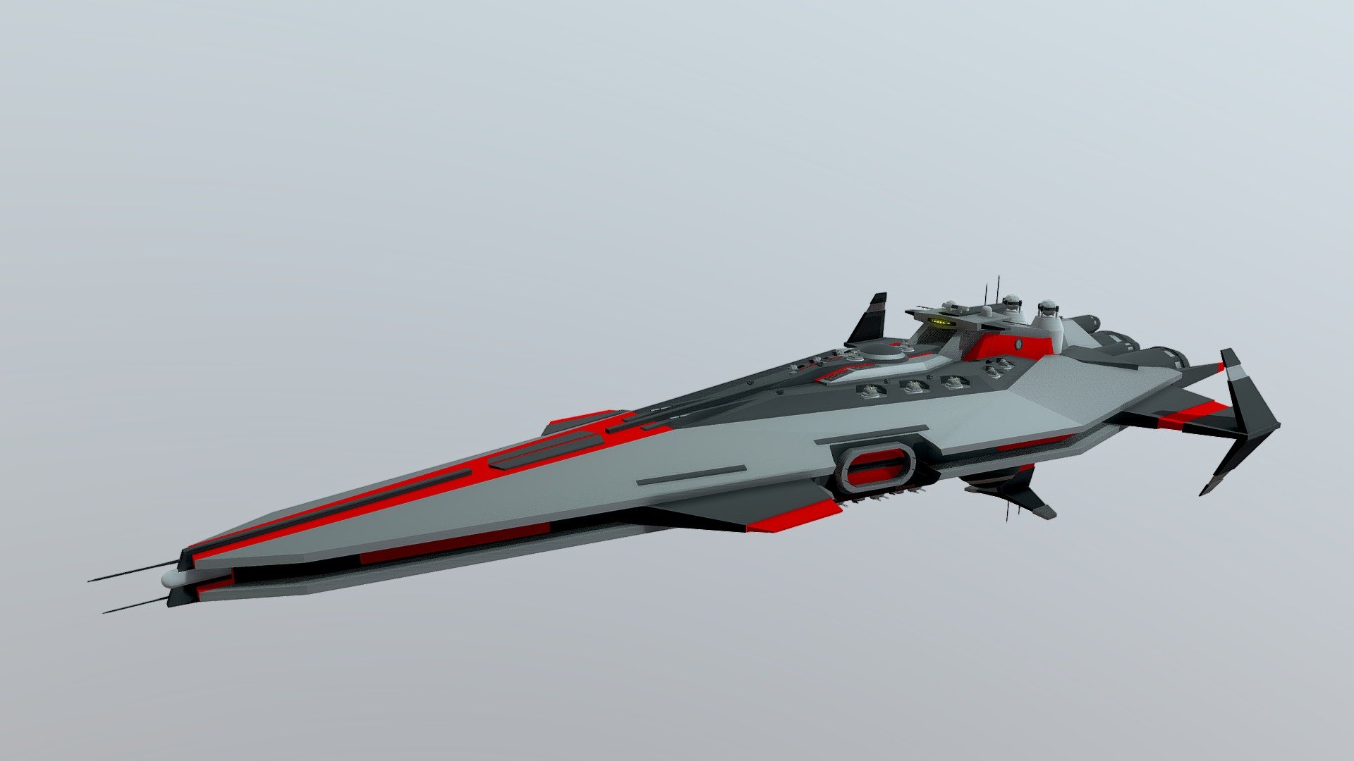 Centurion Class Cruiser 3d model