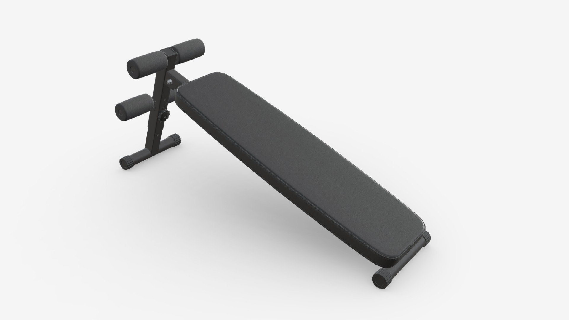 Essential workouts bench 3d model