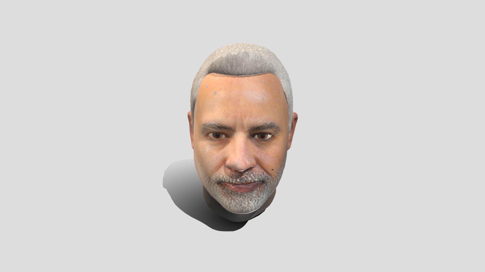 Modi Ji Face 3D Model 3d model