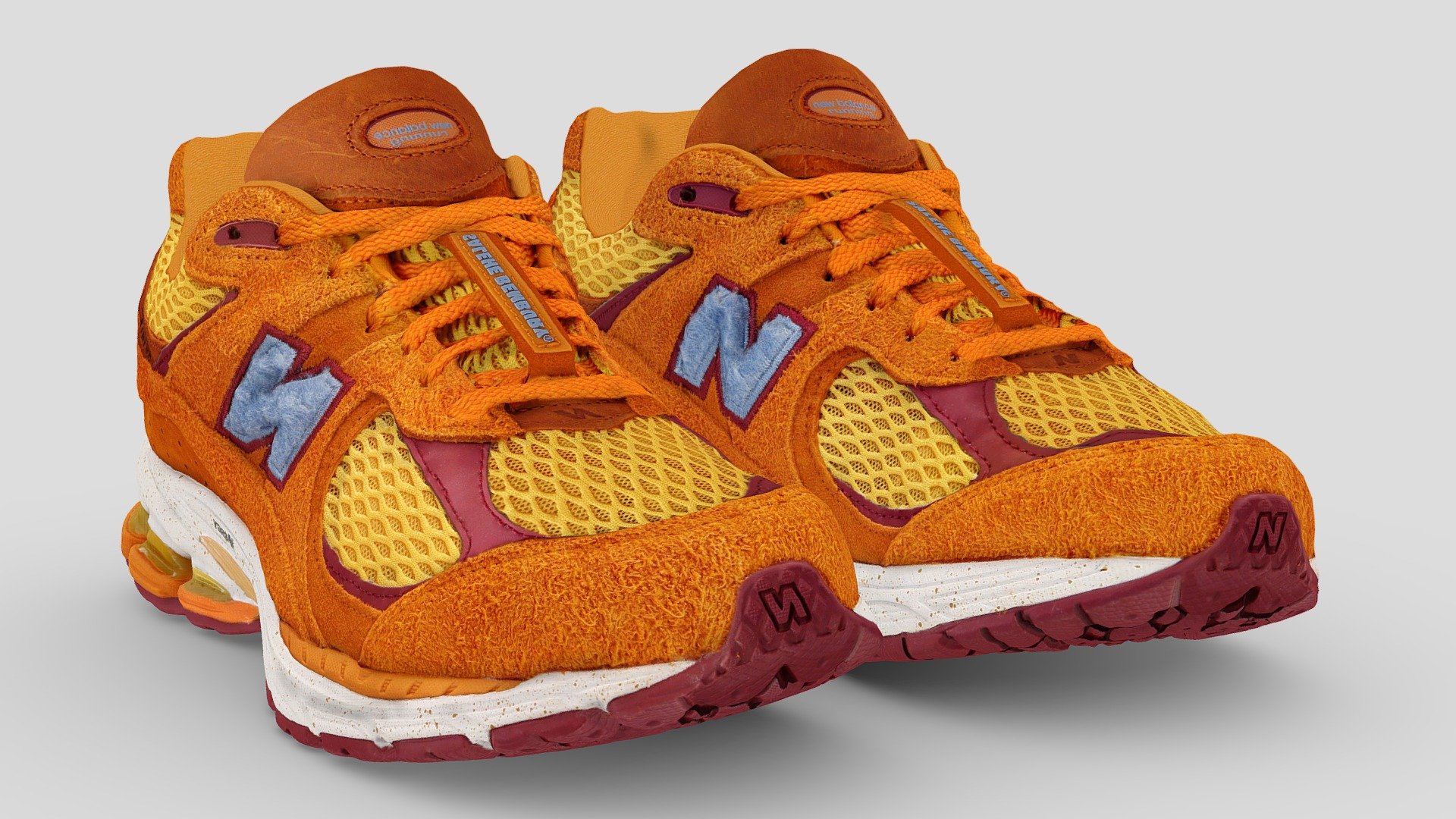 Salehe Bembury X New Balance 2002R Peace Be 3d model