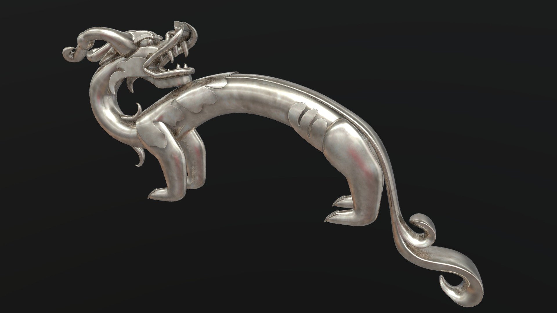 Xiongnu Dragon 3d model