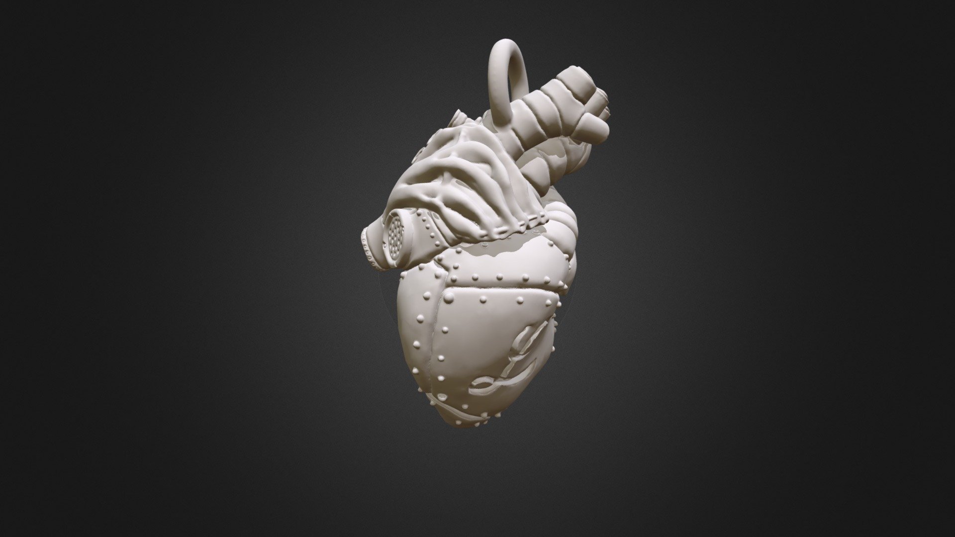 Steampunk Heart 3d model