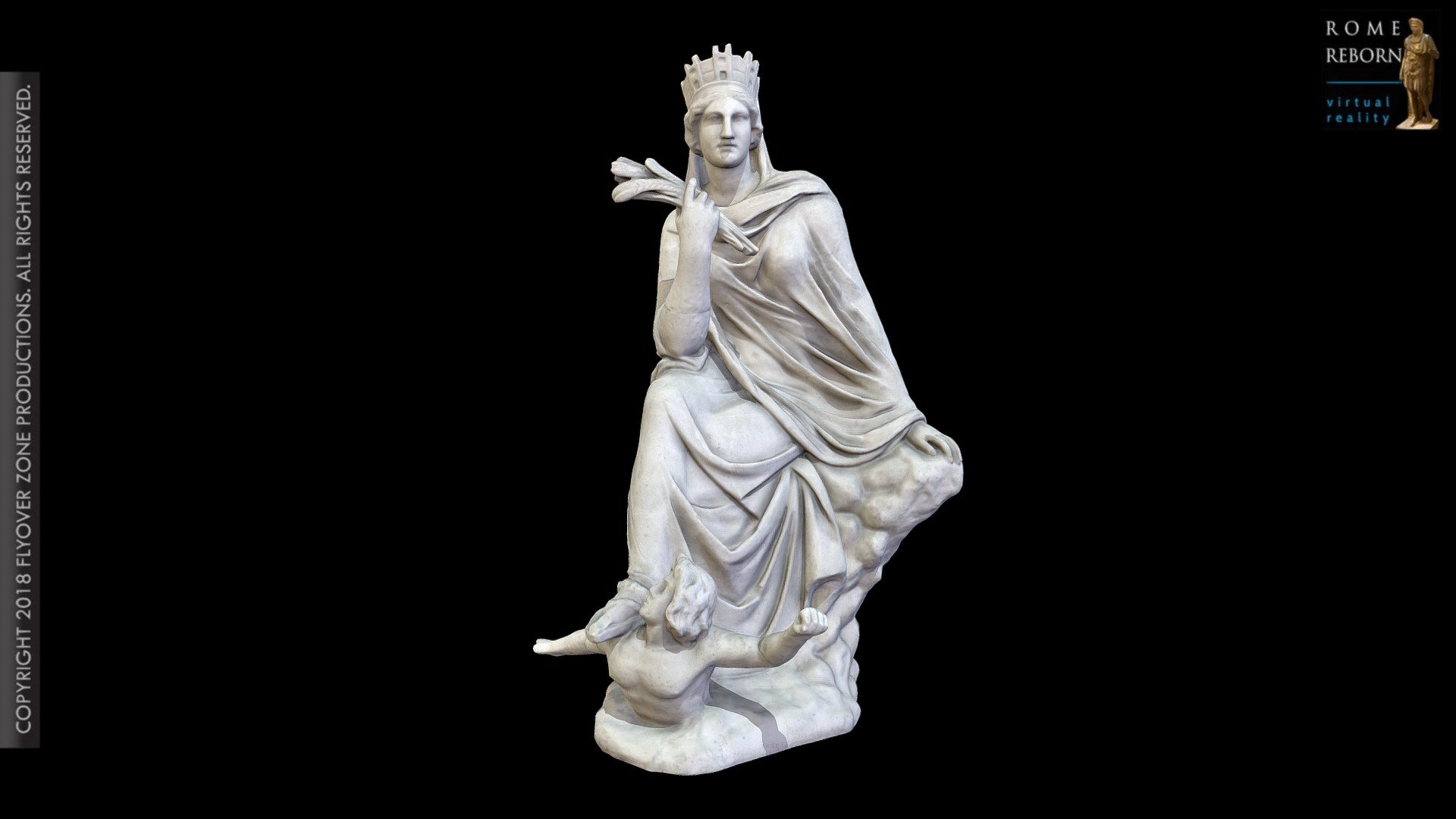 Tyche of Antiocheia 3d model