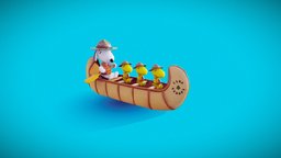 Snoopy Canoe