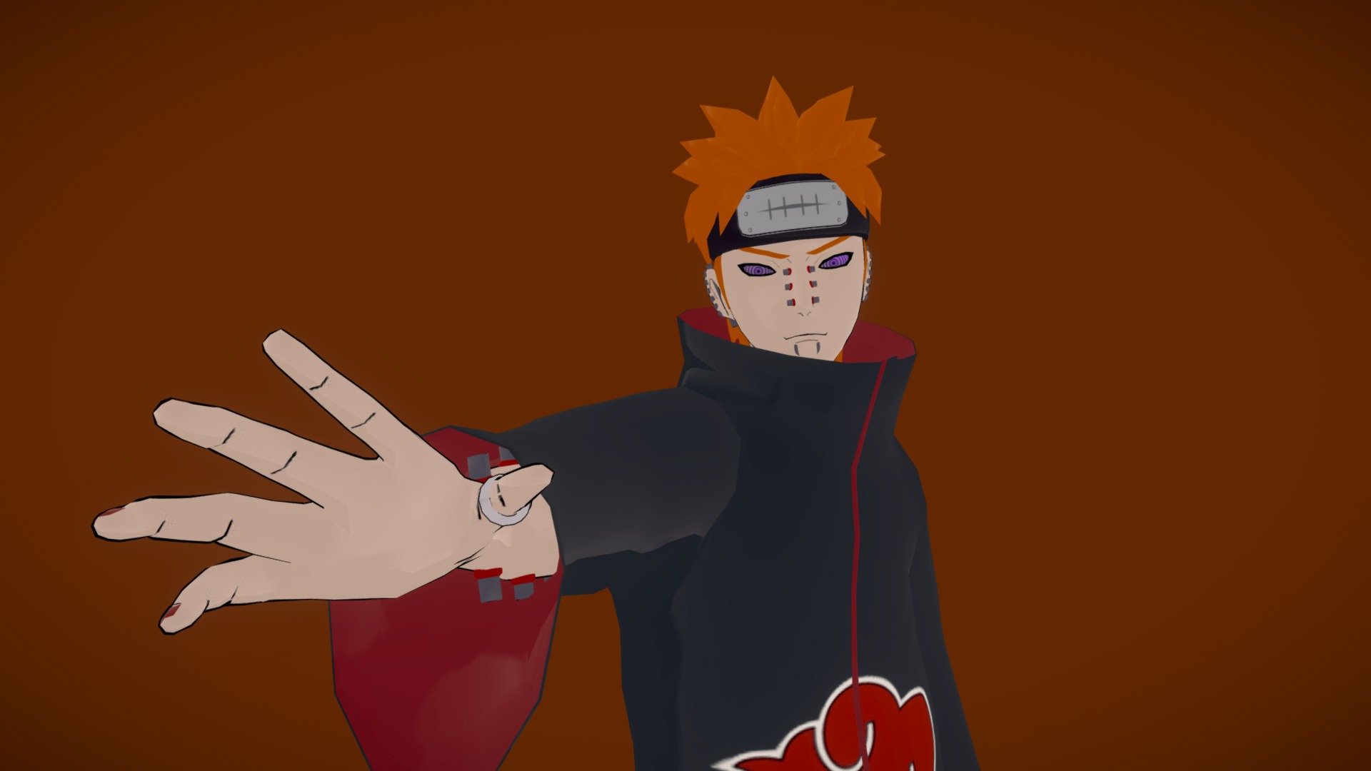 Pain (Naruto) 3d model