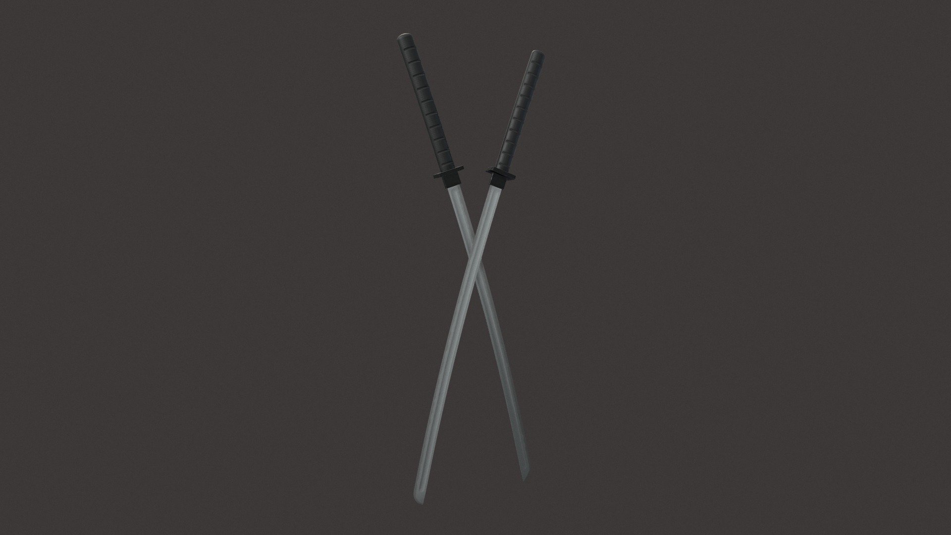 Deadpools Katanas 3d model