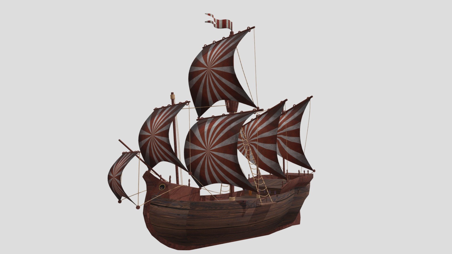 Ship 09 3d model