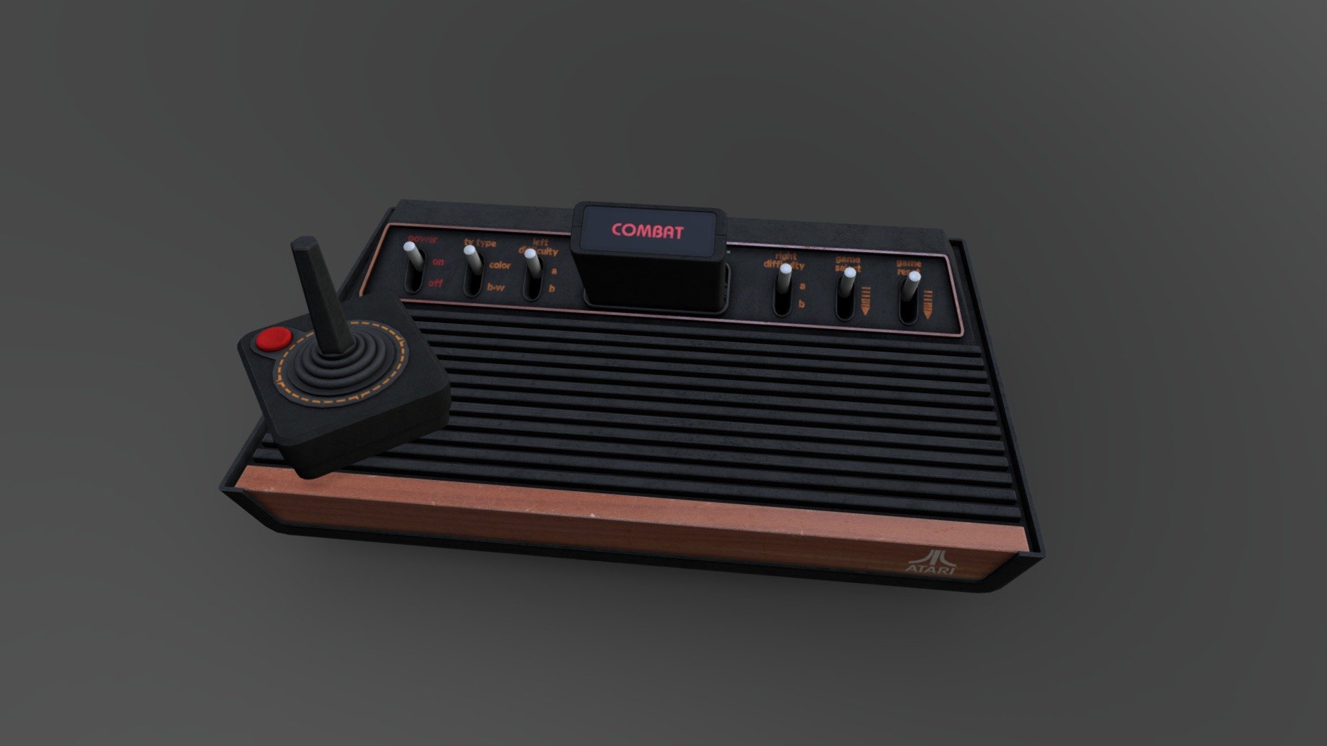 Atari 2600 3d model