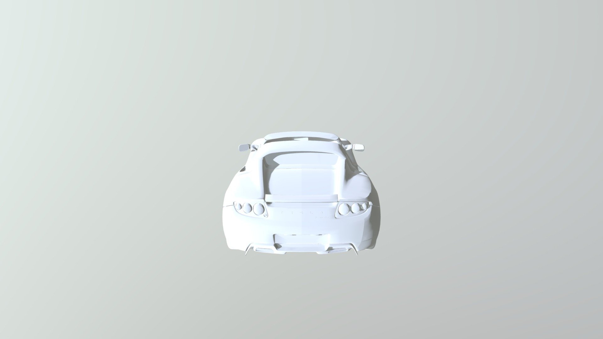 Nicely Modeled Roadster 3d model