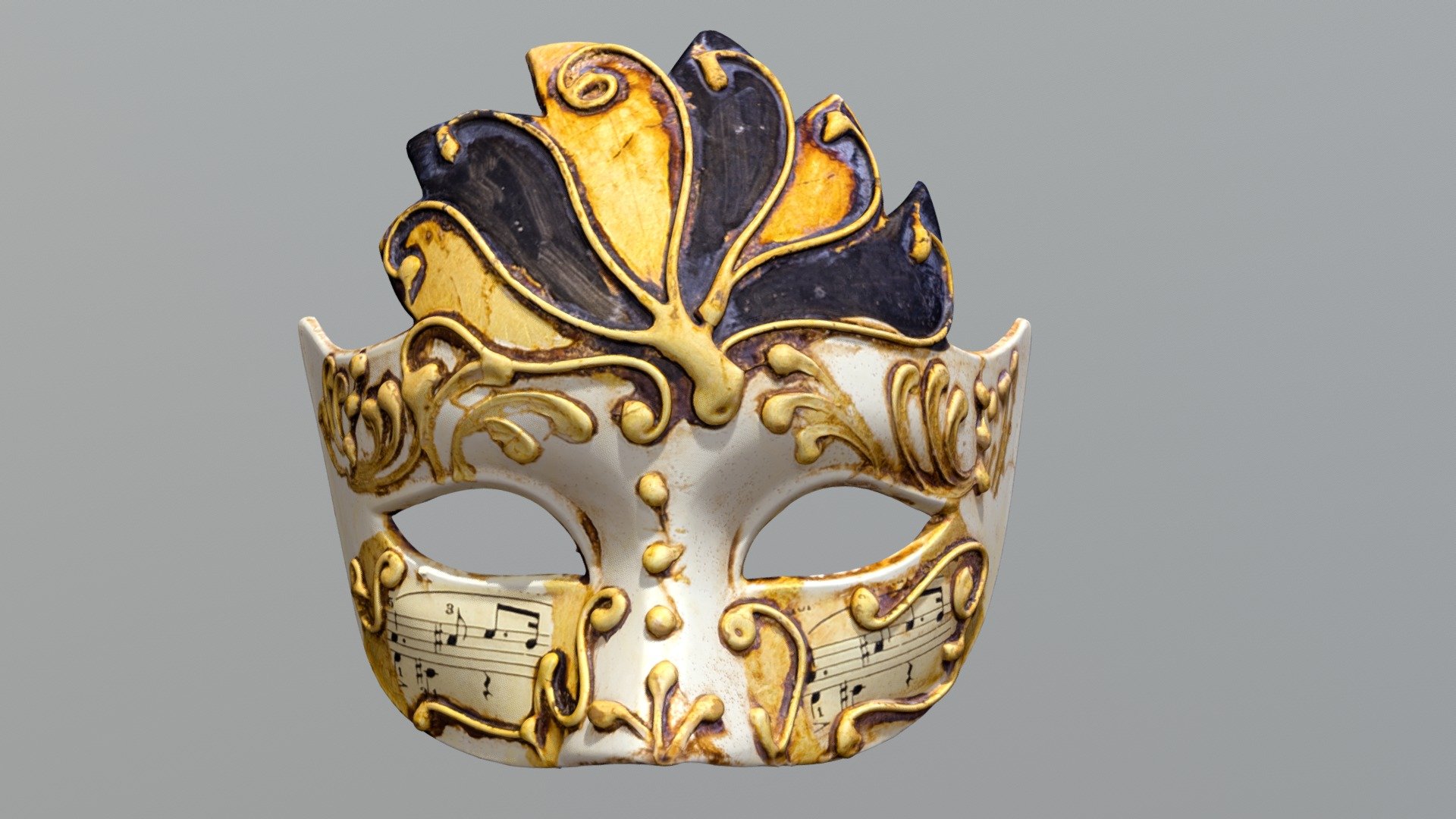 Venetian Mask 2 3d model