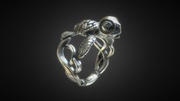 Baby Sea Turtle Ring