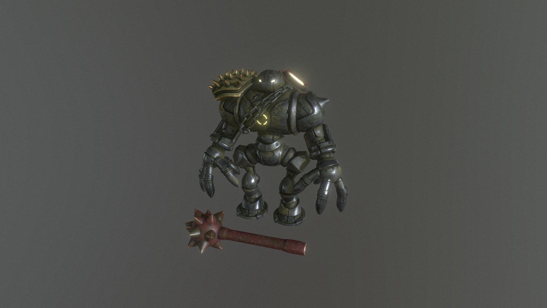 Ancient Robot 3d model