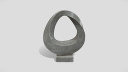 Abstract Stone Art Sculpture 06