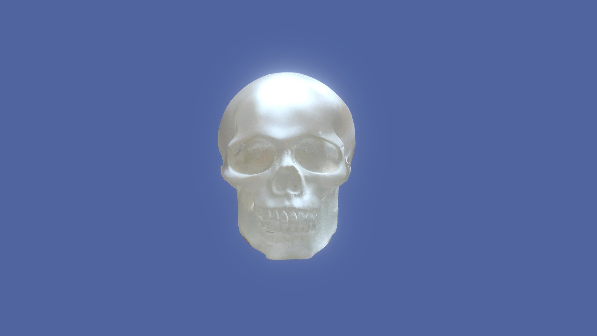 Glass Skull 3d model