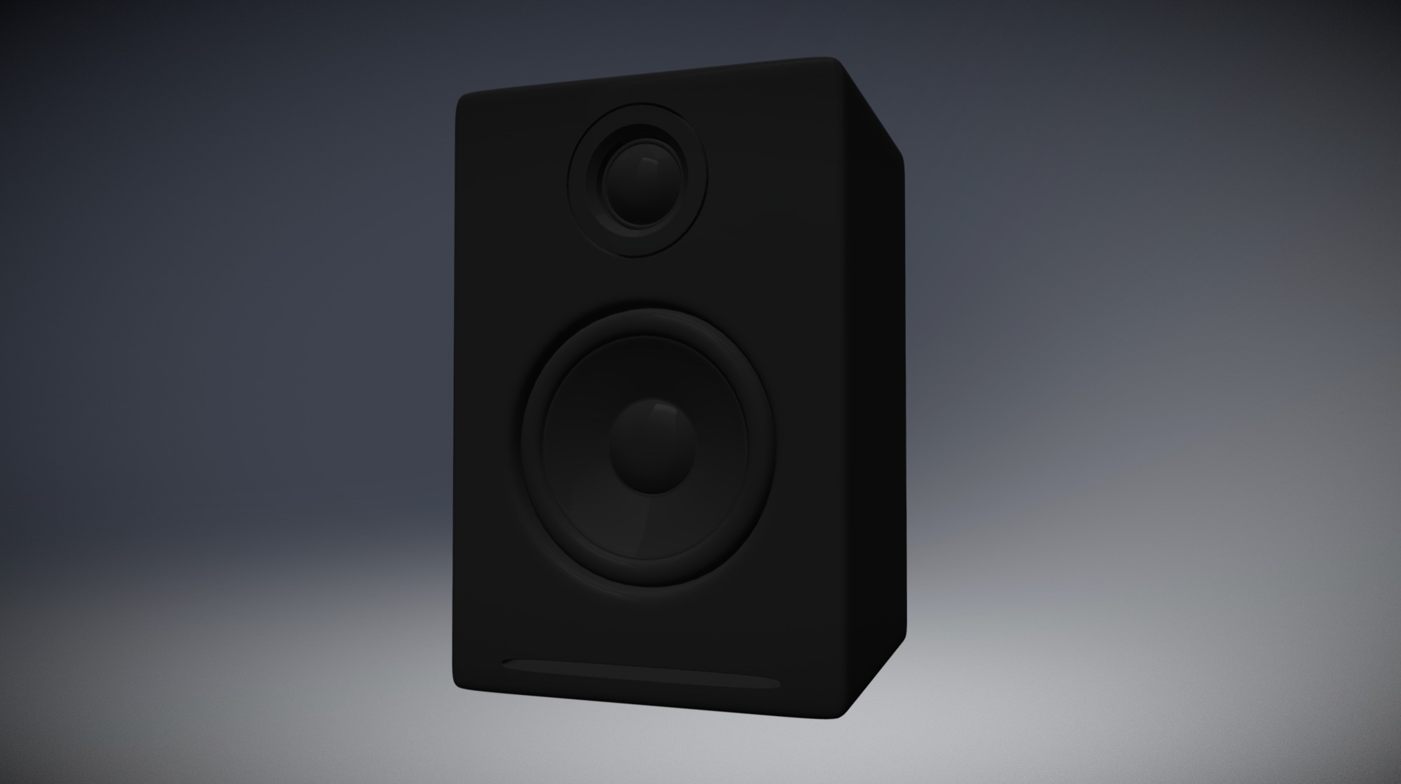 Desktop Speaker 3d model