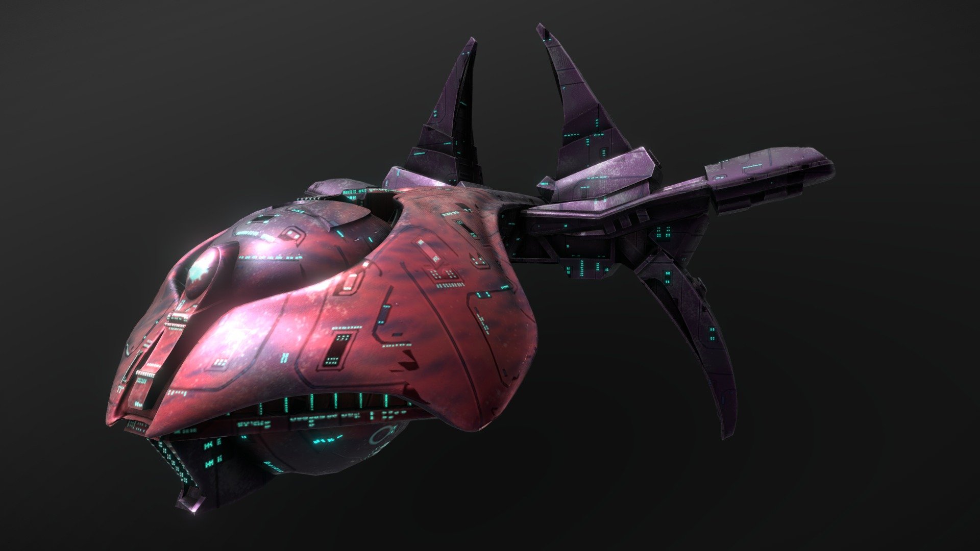 HALO:  Covenant Destroyer 3d model