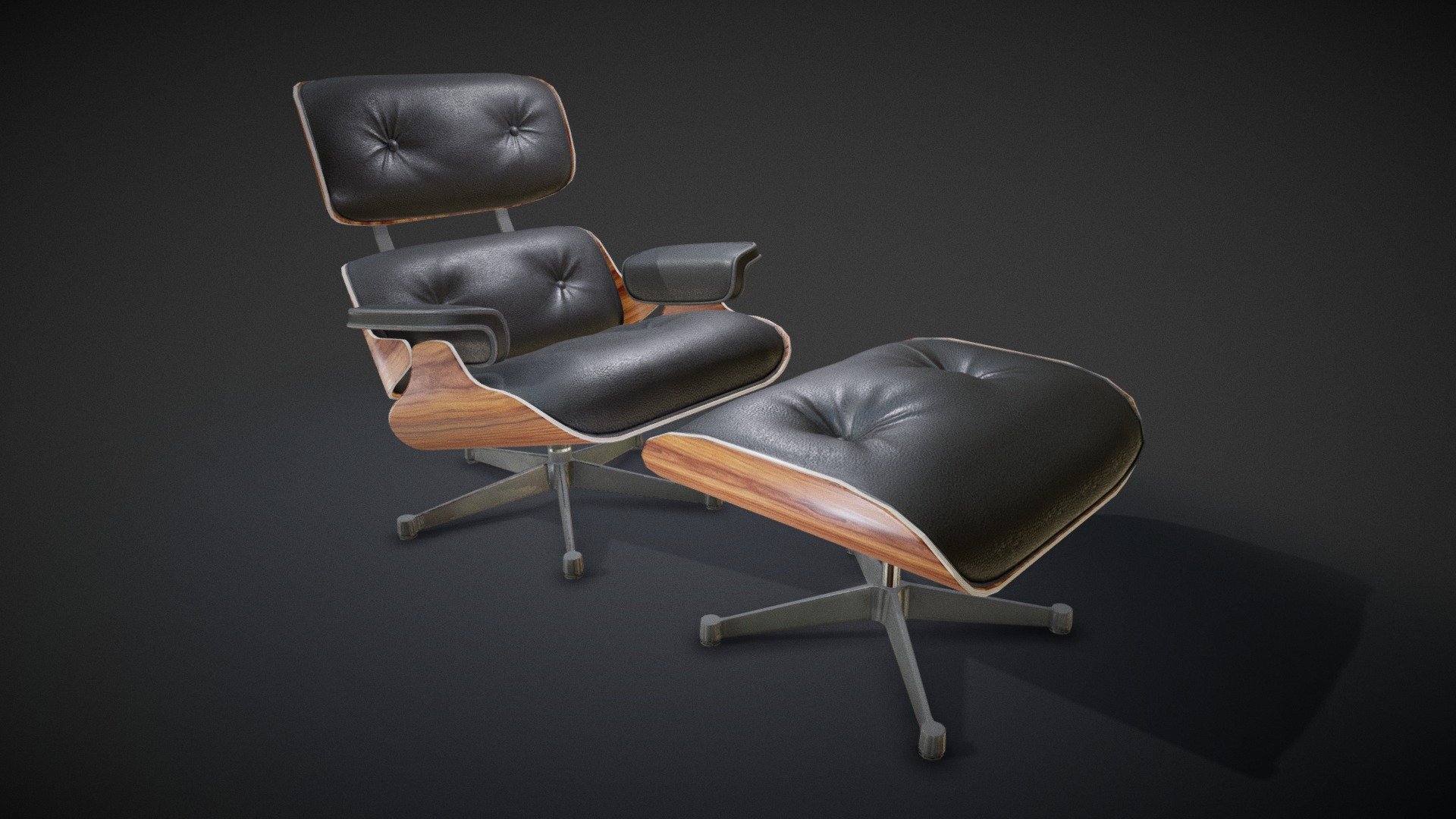 Eames lounge Chair 3d model