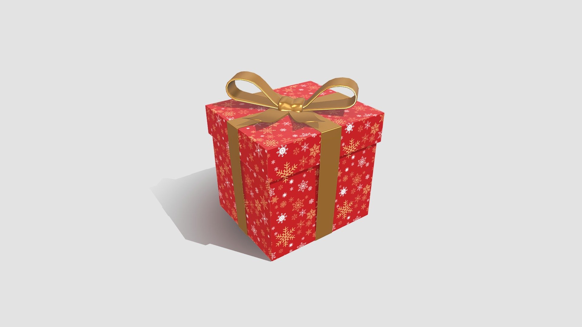 Gift Box 3d model