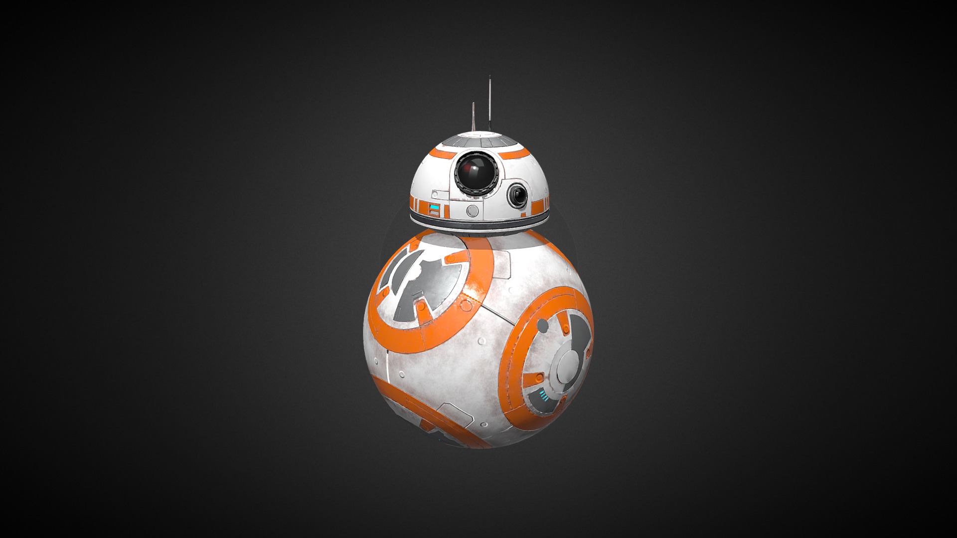 BB-8 3d model