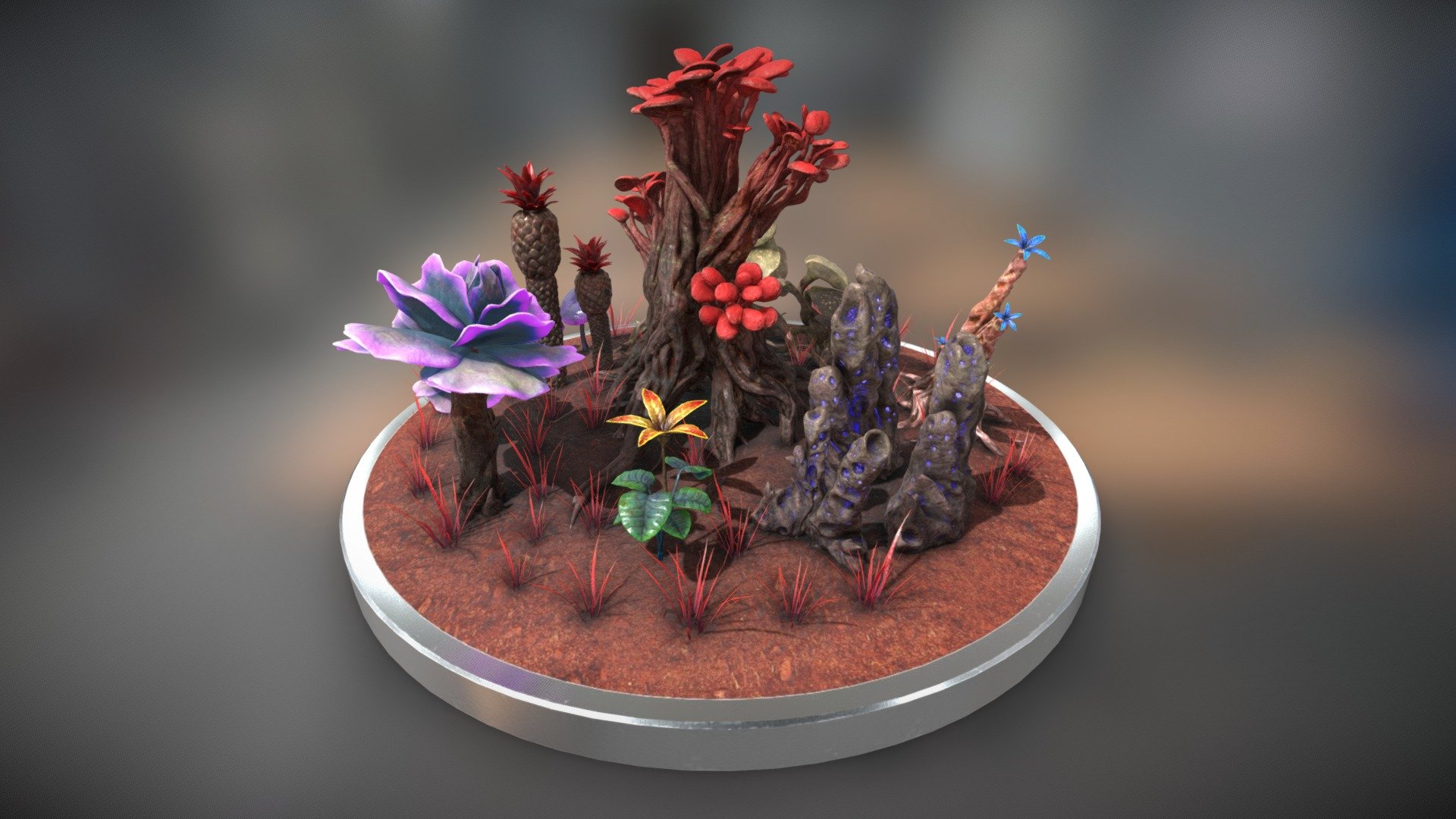 Alien Plants Vol.3 3d model