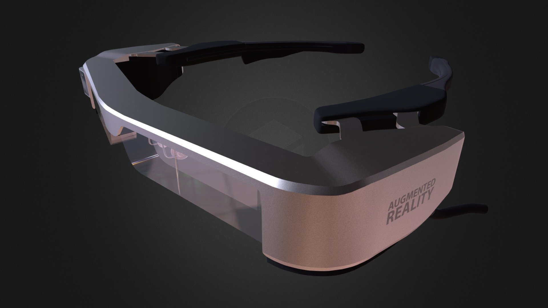 AR Augmented Reality Glasses 3d model