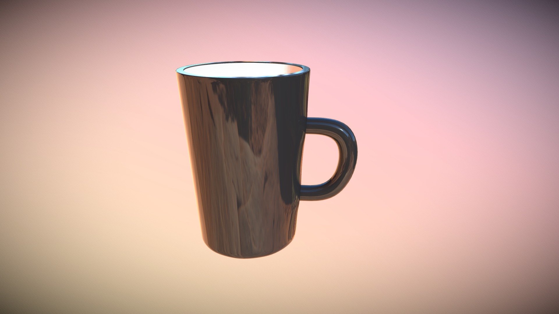 Black Mug 3d model