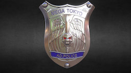 AD.Police badge