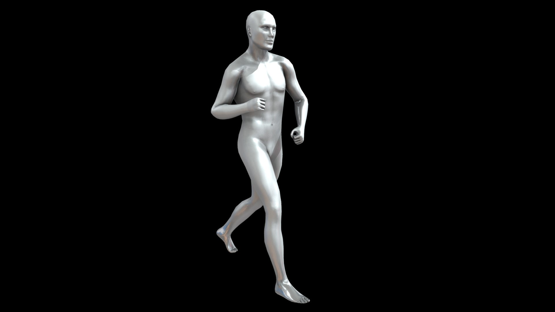 Default Male Mannequin 3d model