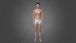 Male base mesh