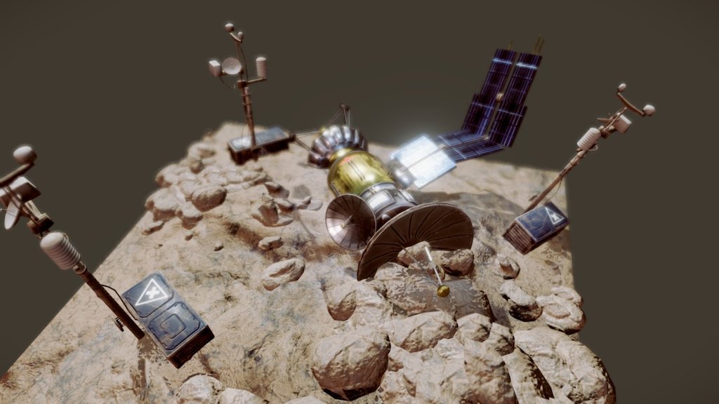 Mars Machine 3d model