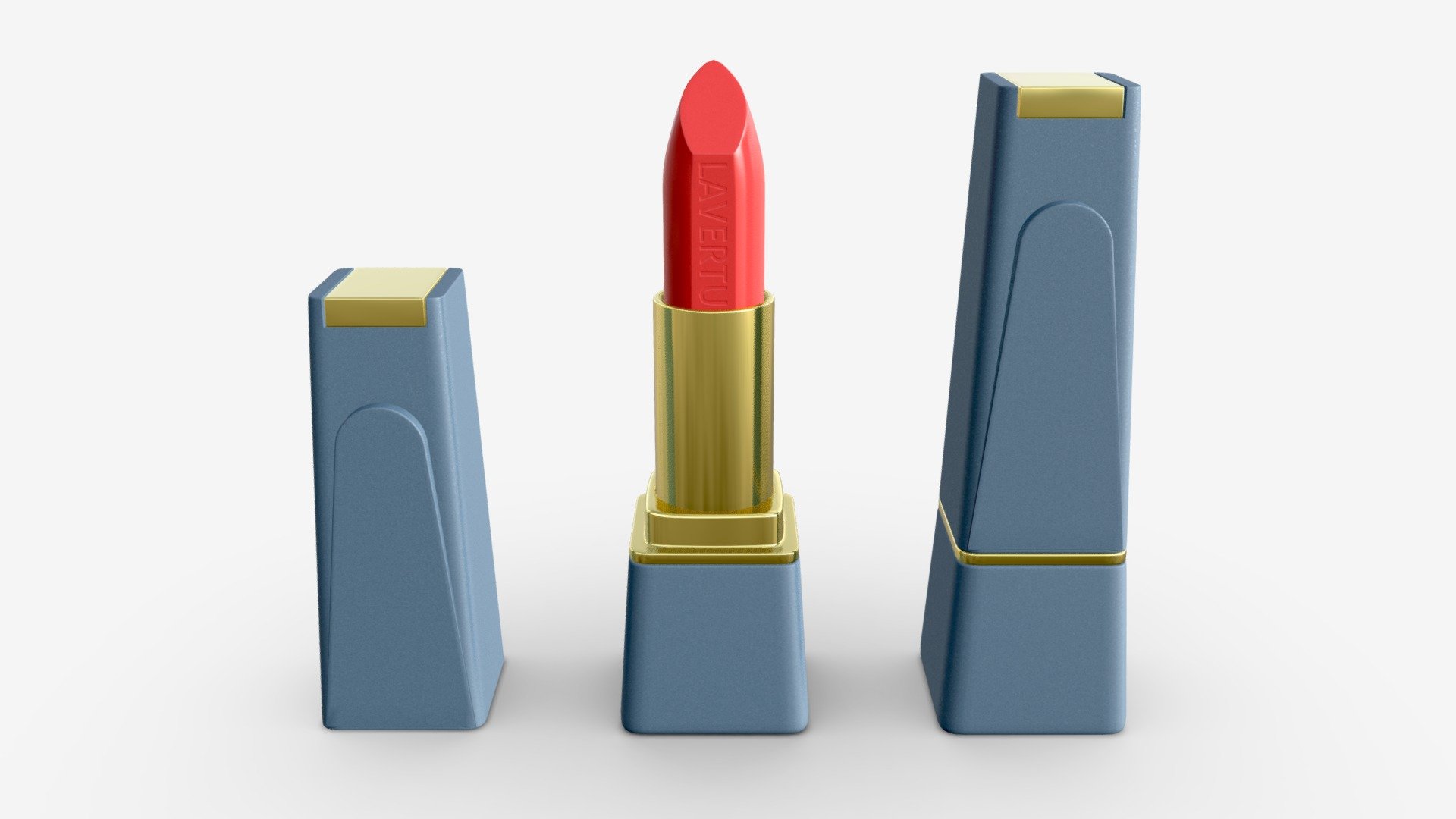 Lavertu Unique Lipstick 3d model