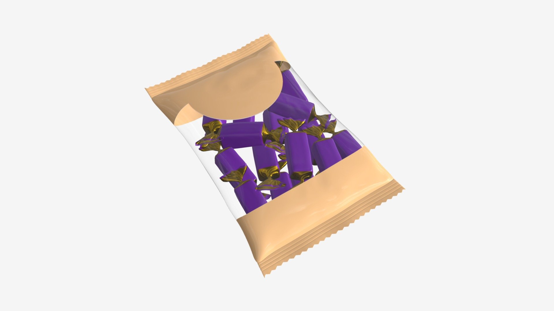 candy package 3d model