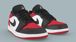 Nike Air Jordan 1 Low Bred Toe