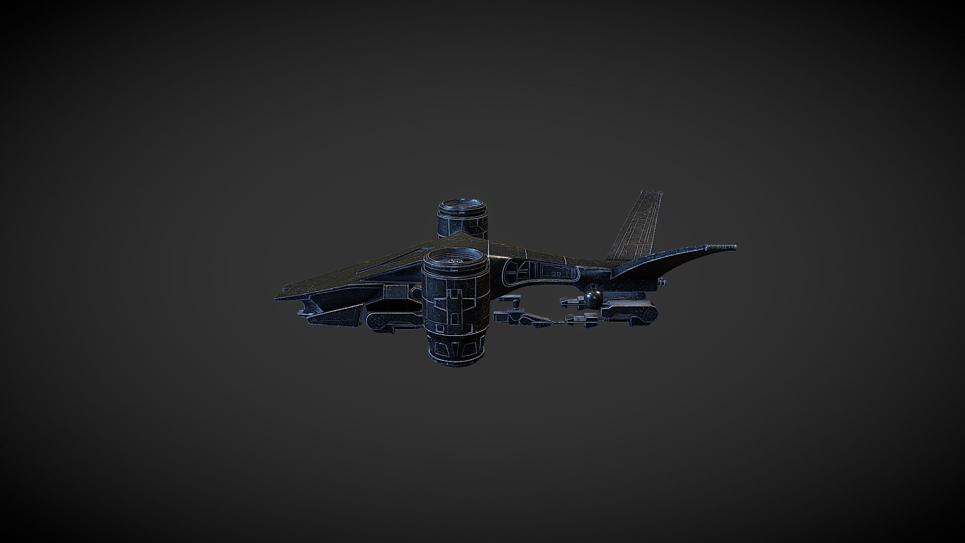 Hunter-Killer Terminator 3d model