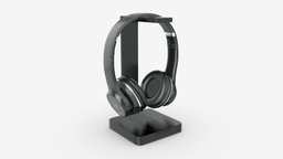 Headset Stand with Headphone