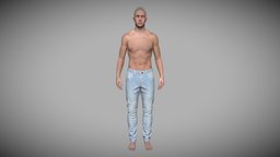 Mens Casual Denim Pant with CC4 Kevin