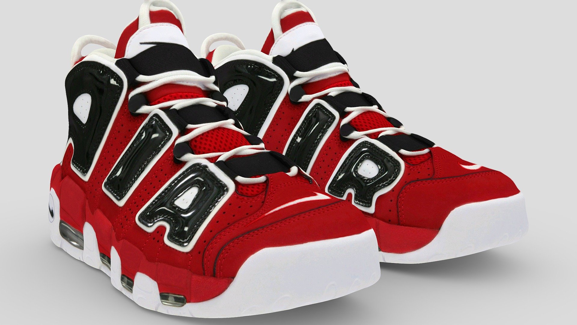 Nike Air More Uptempo 3d model