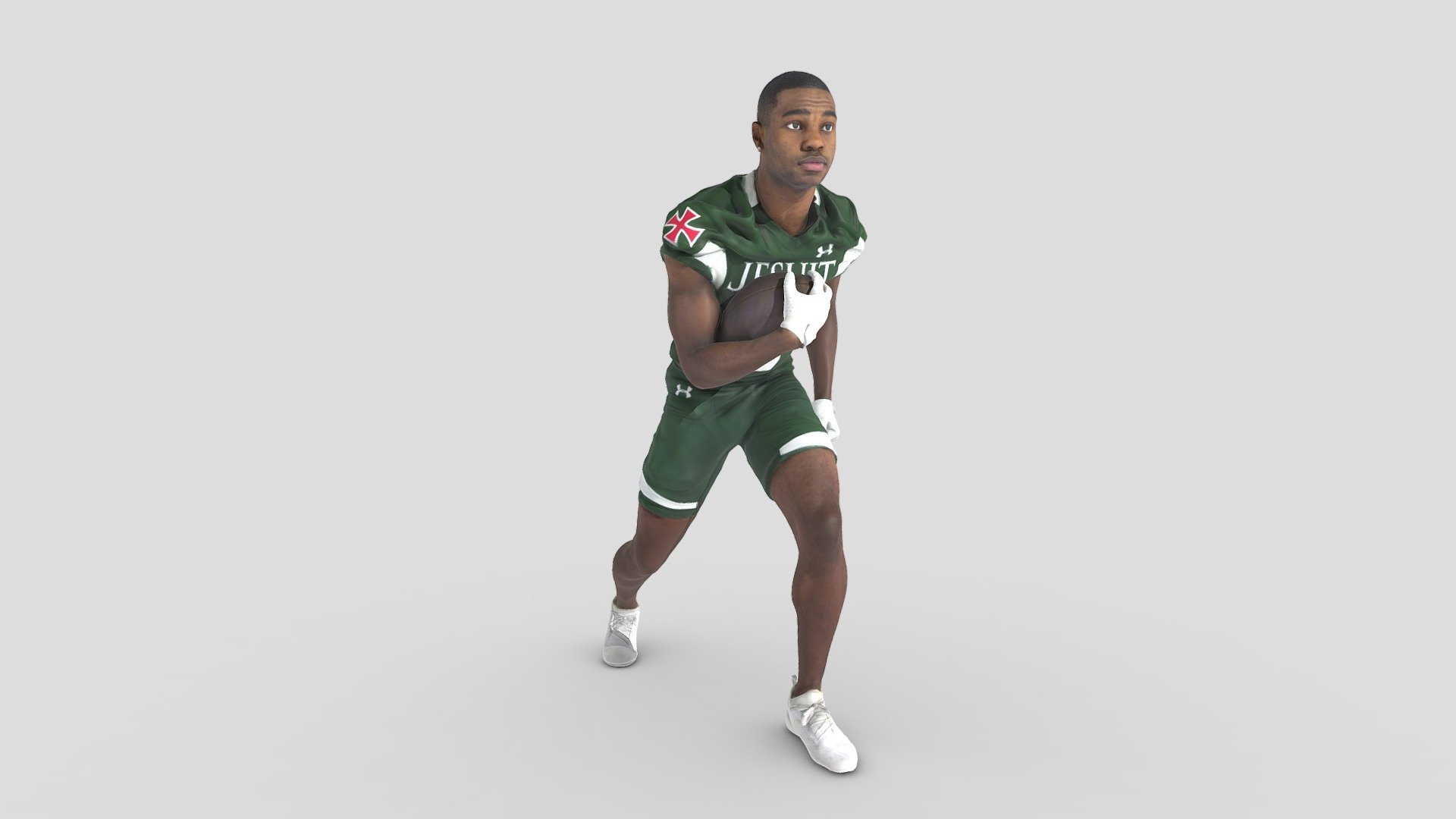 Football Player #3 3d model